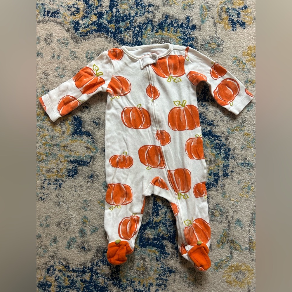 Pumpkin onesie